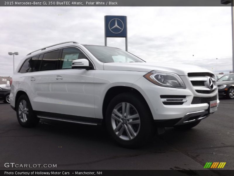 Polar White / Black 2015 Mercedes-Benz GL 350 BlueTEC 4Matic