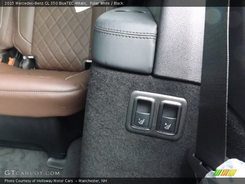 Polar White / Black 2015 Mercedes-Benz GL 350 BlueTEC 4Matic