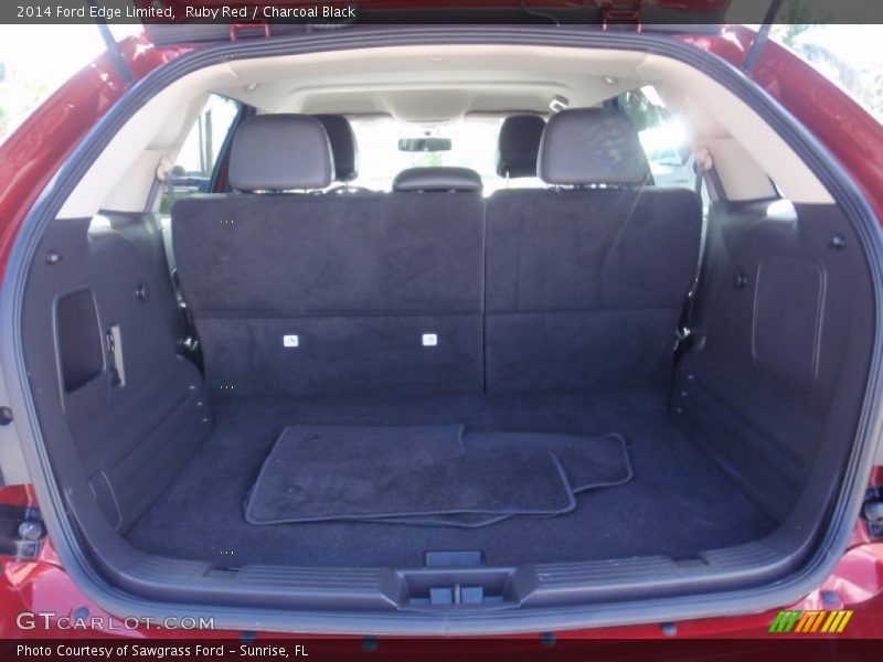 Ruby Red / Charcoal Black 2014 Ford Edge Limited