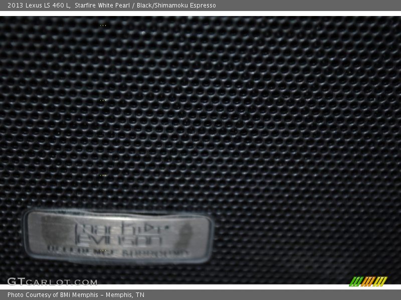 Starfire White Pearl / Black/Shimamoku Espresso 2013 Lexus LS 460 L