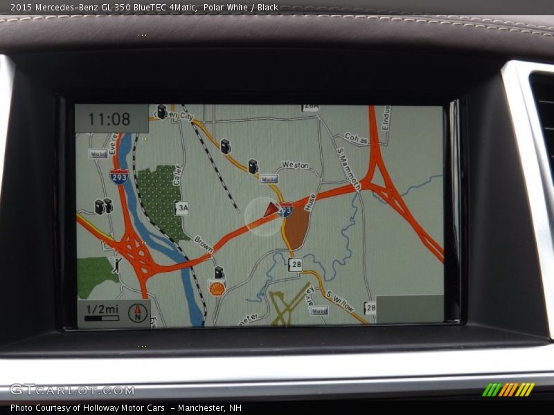Navigation of 2015 GL 350 BlueTEC 4Matic