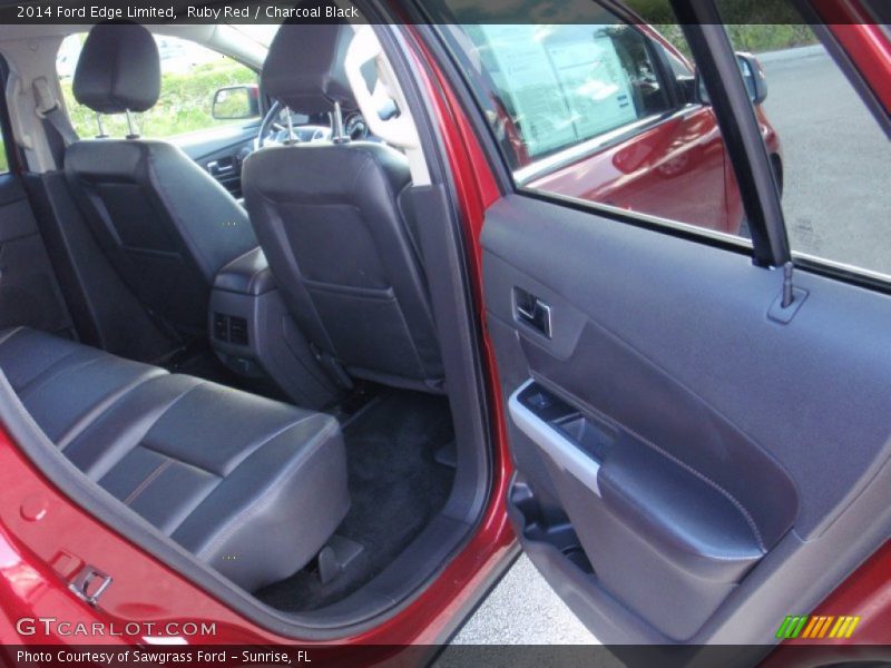 Ruby Red / Charcoal Black 2014 Ford Edge Limited