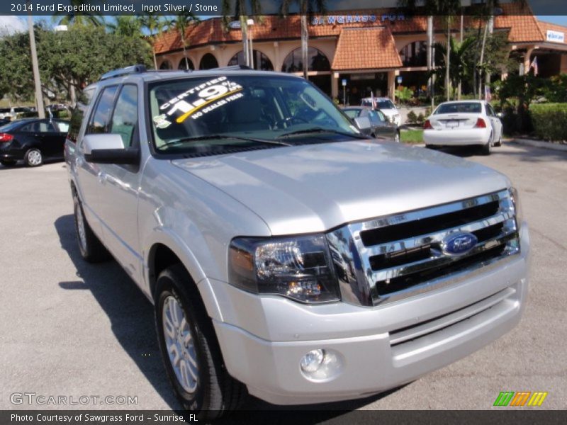 Ingot Silver / Stone 2014 Ford Expedition Limited