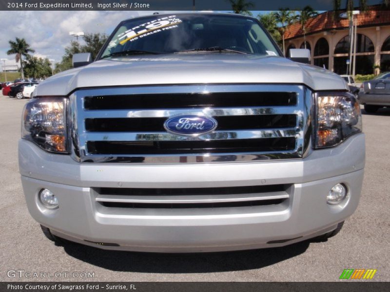 Ingot Silver / Stone 2014 Ford Expedition Limited