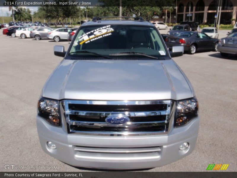Ingot Silver / Stone 2014 Ford Expedition Limited