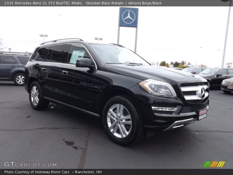 Obsidian Black Metallic / Almond Beige/Black 2015 Mercedes-Benz GL 350 BlueTEC 4Matic