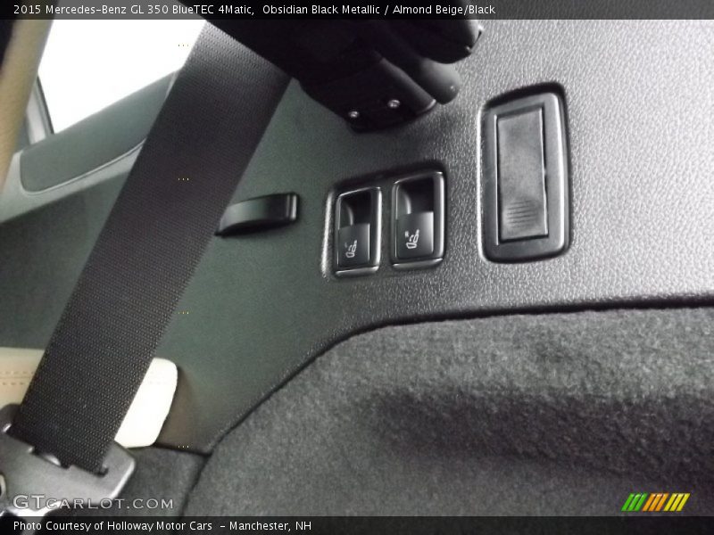 Obsidian Black Metallic / Almond Beige/Black 2015 Mercedes-Benz GL 350 BlueTEC 4Matic