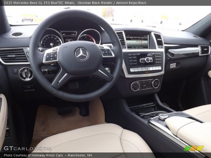 Obsidian Black Metallic / Almond Beige/Black 2015 Mercedes-Benz GL 350 BlueTEC 4Matic