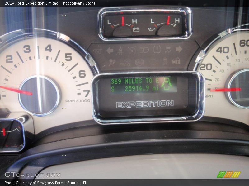 Ingot Silver / Stone 2014 Ford Expedition Limited