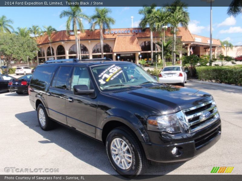 Tuxedo Black / Stone 2014 Ford Expedition EL Limited