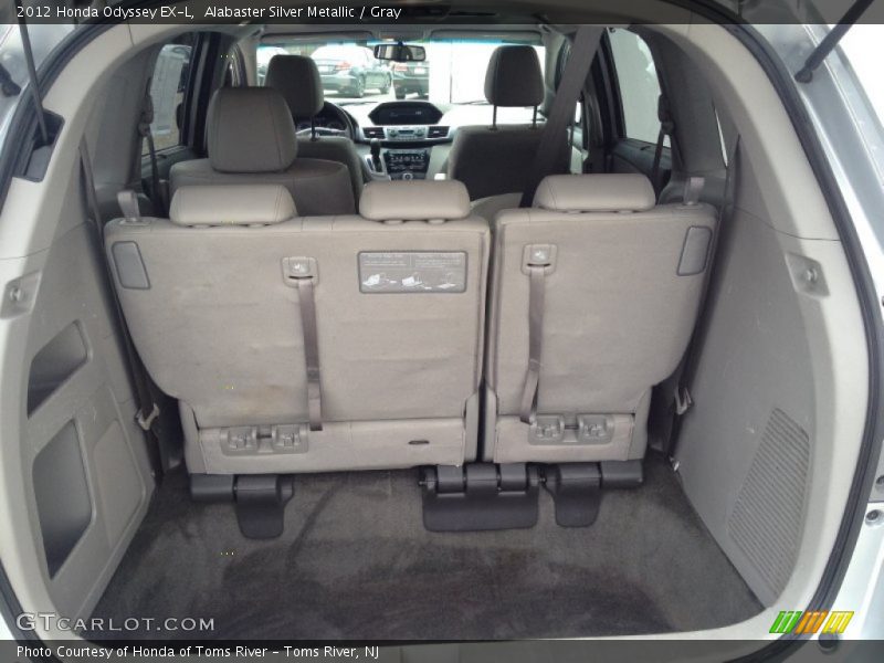 Alabaster Silver Metallic / Gray 2012 Honda Odyssey EX-L