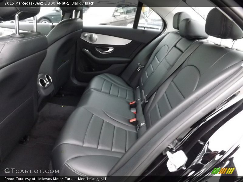 Black / Black 2015 Mercedes-Benz C 300 4Matic