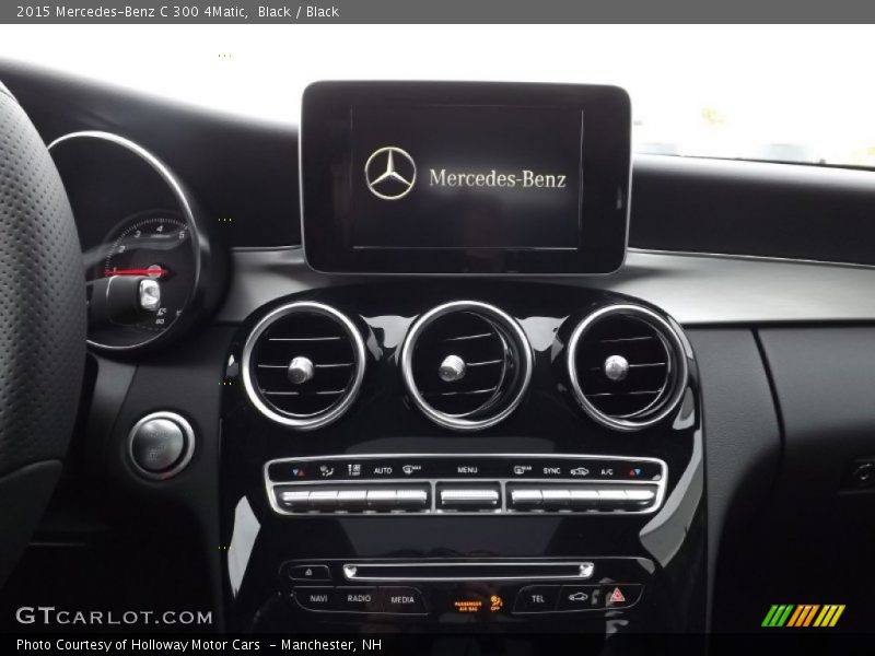 Black / Black 2015 Mercedes-Benz C 300 4Matic