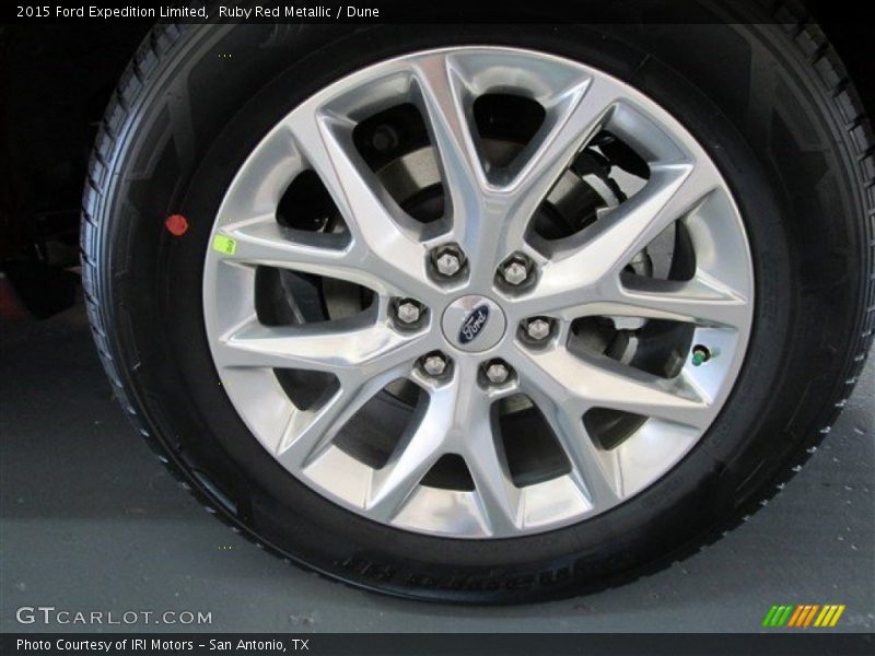 Ruby Red Metallic / Dune 2015 Ford Expedition Limited