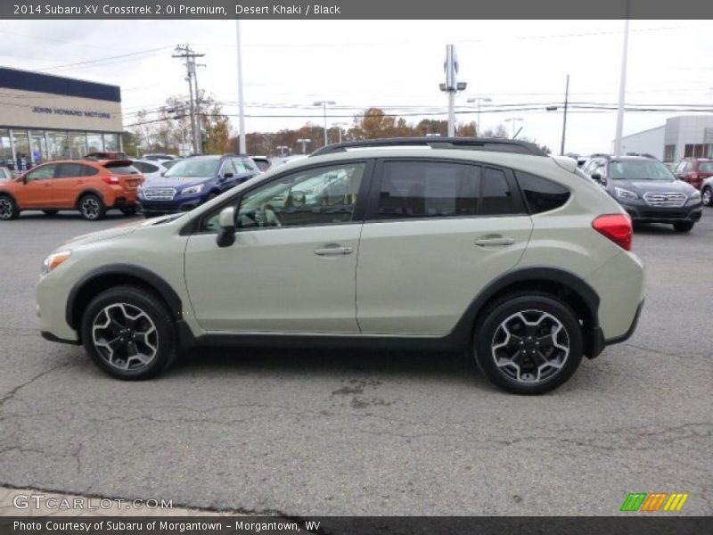 Desert Khaki / Black 2014 Subaru XV Crosstrek 2.0i Premium