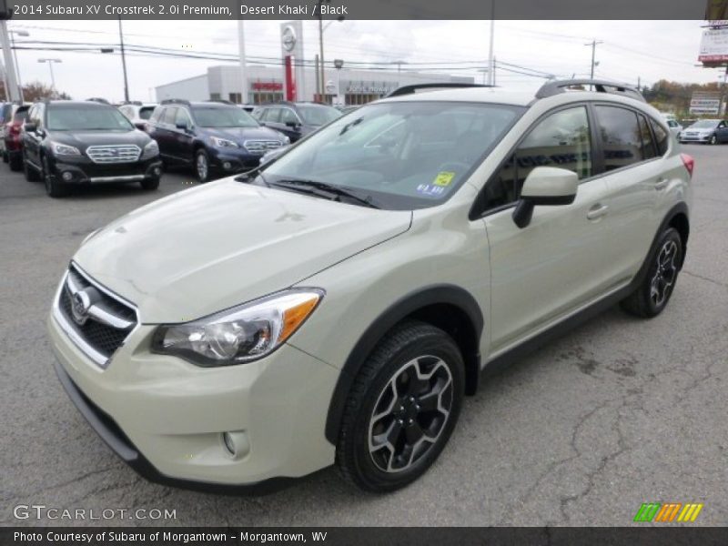 Desert Khaki / Black 2014 Subaru XV Crosstrek 2.0i Premium