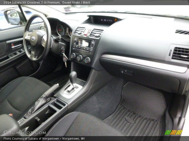Desert Khaki / Black 2014 Subaru XV Crosstrek 2.0i Premium