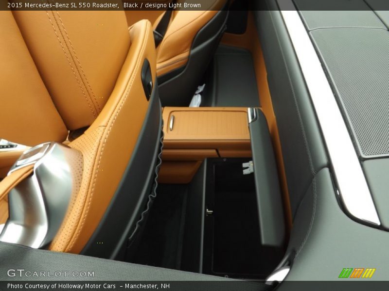 Black / designo Light Brown 2015 Mercedes-Benz SL 550 Roadster