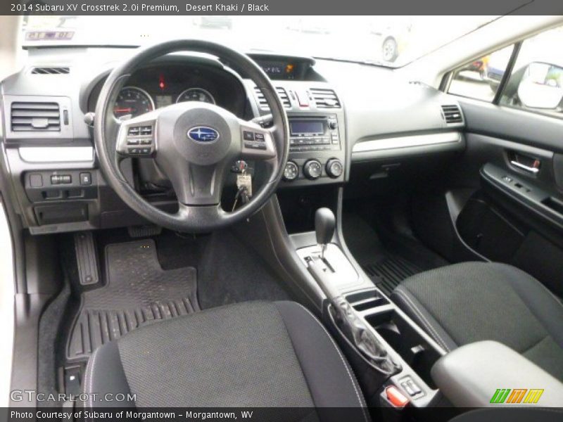 Desert Khaki / Black 2014 Subaru XV Crosstrek 2.0i Premium