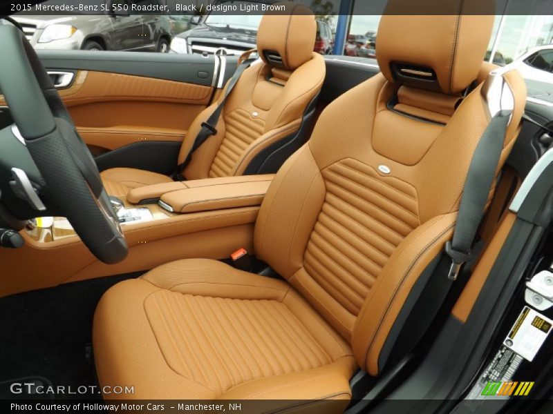  2015 SL 550 Roadster designo Light Brown Interior