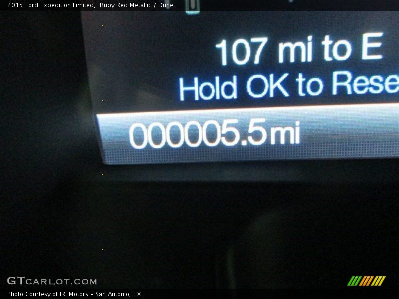 Ruby Red Metallic / Dune 2015 Ford Expedition Limited