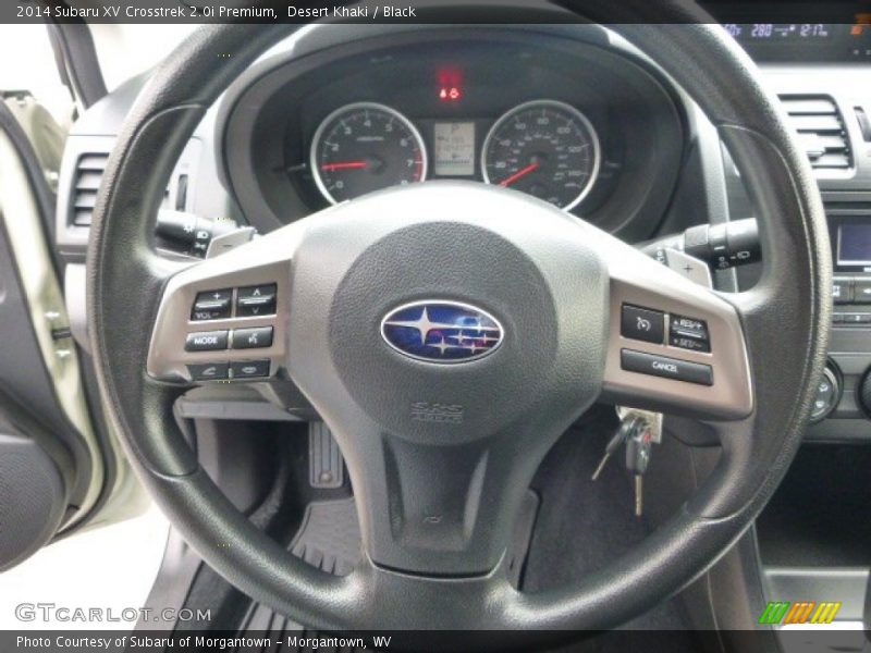 Desert Khaki / Black 2014 Subaru XV Crosstrek 2.0i Premium