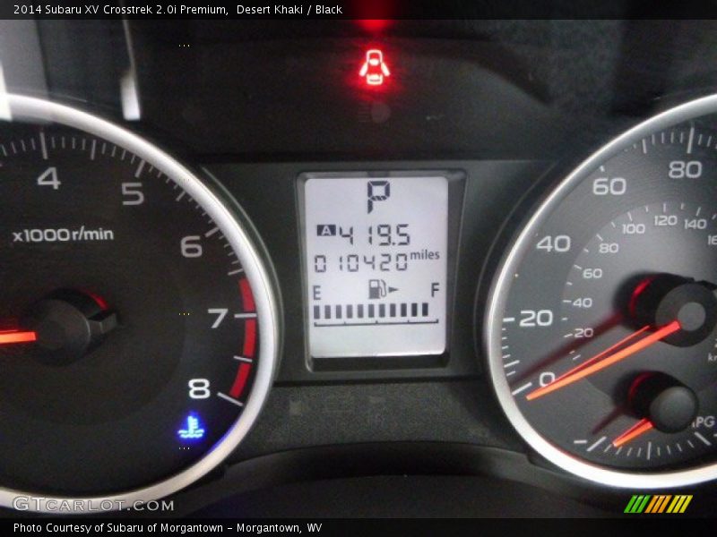 Desert Khaki / Black 2014 Subaru XV Crosstrek 2.0i Premium