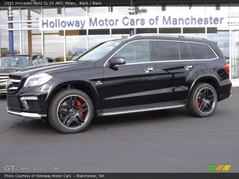 Black / Black 2015 Mercedes-Benz GL 63 AMG 4Matic
