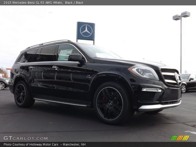 Black / Black 2015 Mercedes-Benz GL 63 AMG 4Matic