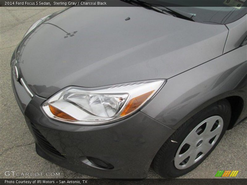 Sterling Gray / Charcoal Black 2014 Ford Focus S Sedan