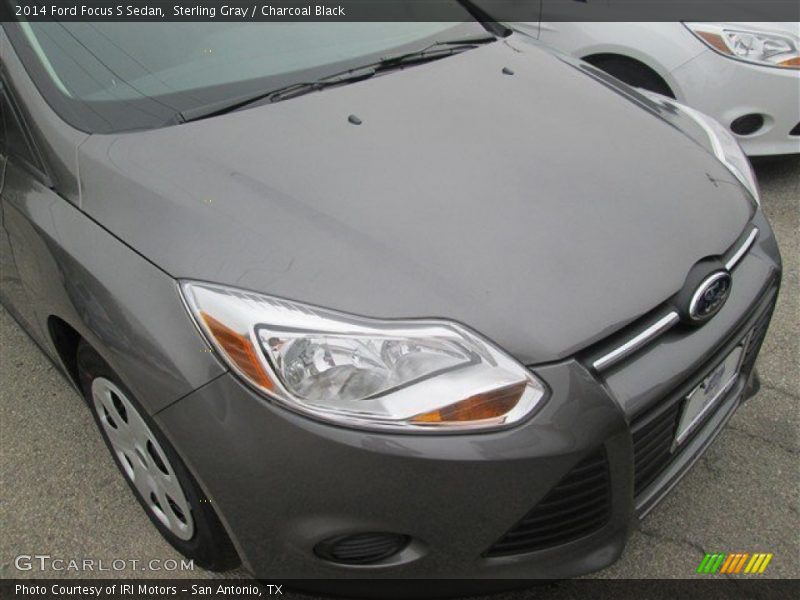 Sterling Gray / Charcoal Black 2014 Ford Focus S Sedan