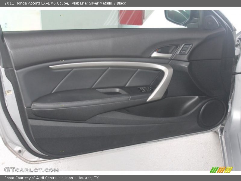 Alabaster Silver Metallic / Black 2011 Honda Accord EX-L V6 Coupe