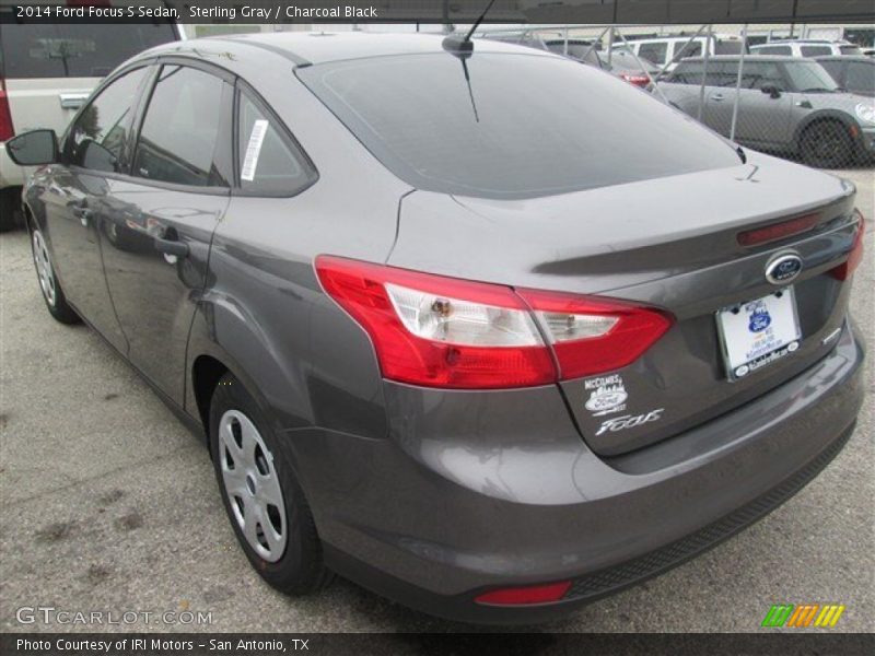 Sterling Gray / Charcoal Black 2014 Ford Focus S Sedan