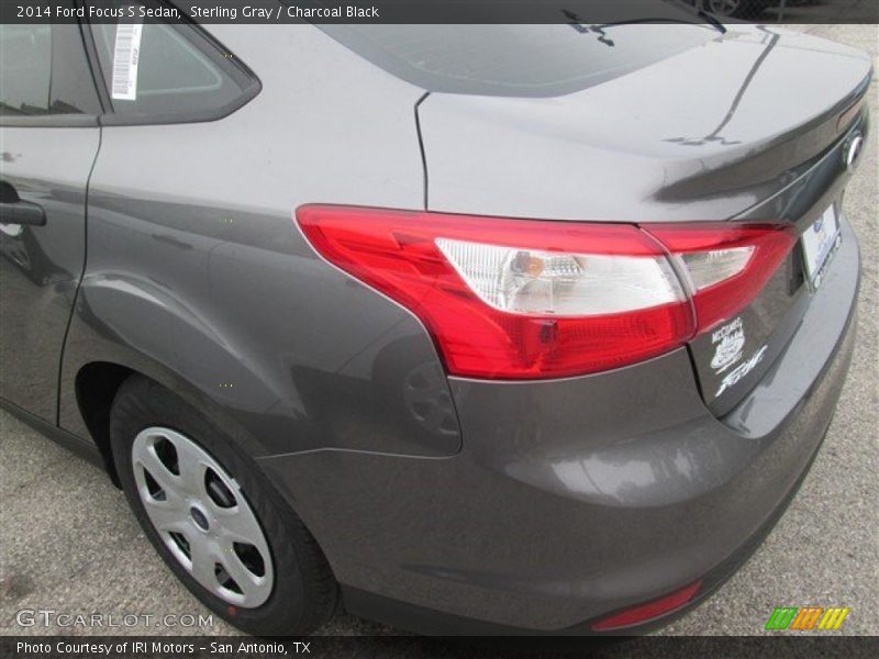 Sterling Gray / Charcoal Black 2014 Ford Focus S Sedan