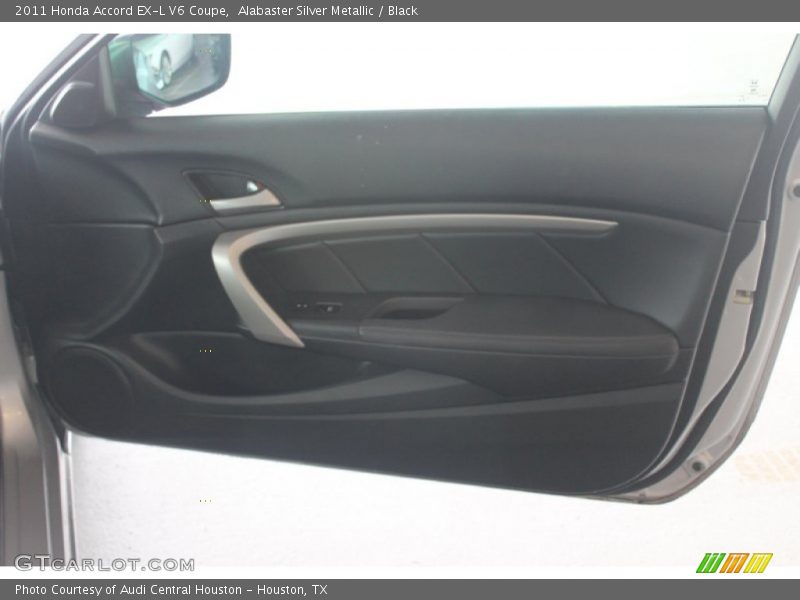 Alabaster Silver Metallic / Black 2011 Honda Accord EX-L V6 Coupe