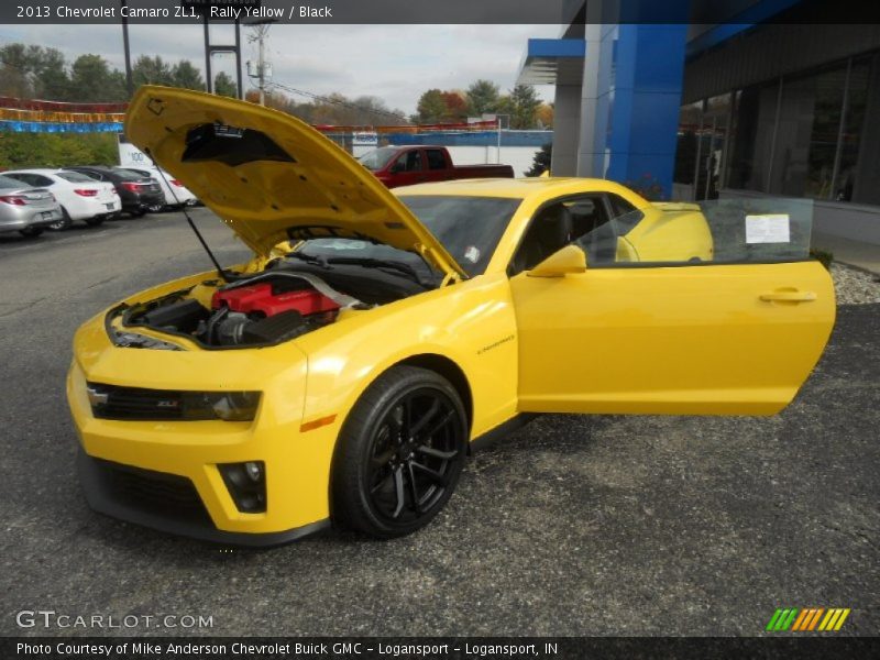 Rally Yellow / Black 2013 Chevrolet Camaro ZL1