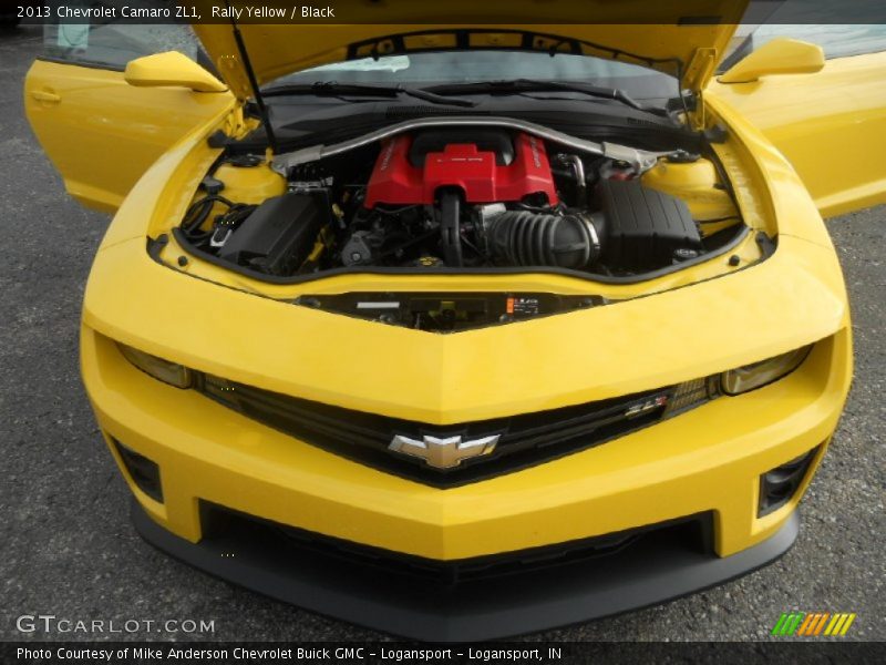 Rally Yellow / Black 2013 Chevrolet Camaro ZL1