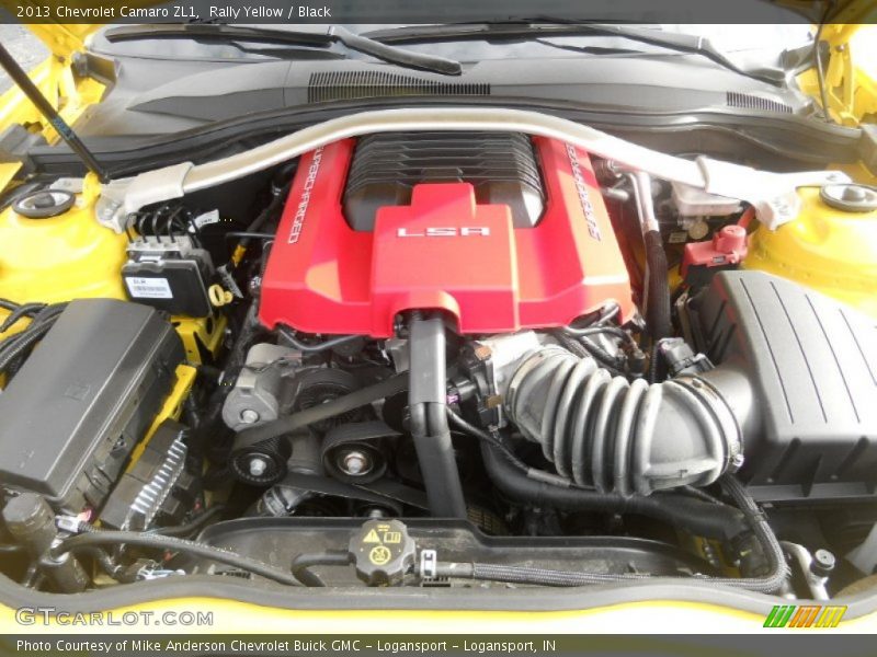 Rally Yellow / Black 2013 Chevrolet Camaro ZL1