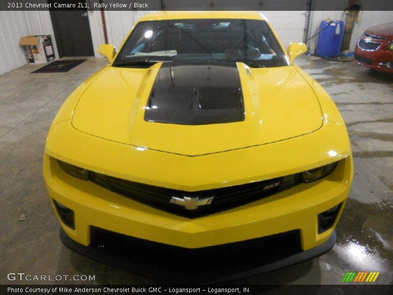 Rally Yellow / Black 2013 Chevrolet Camaro ZL1