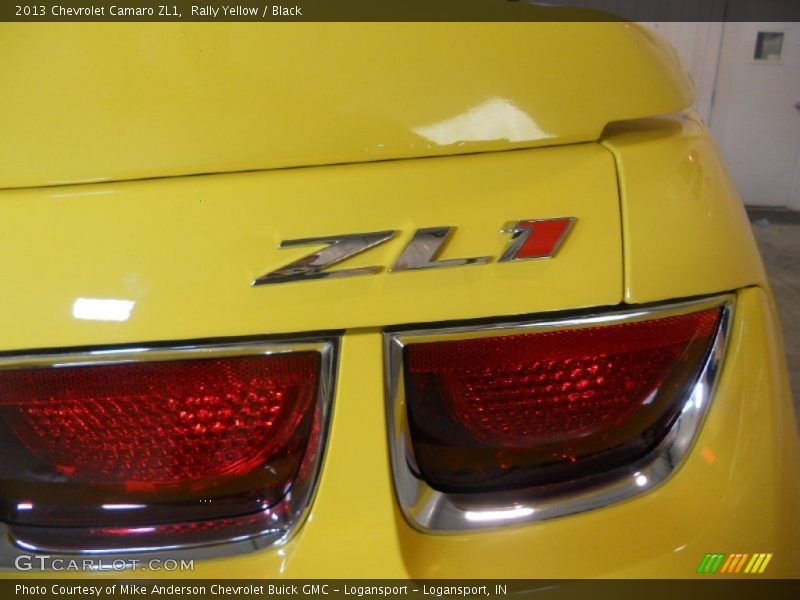 Rally Yellow / Black 2013 Chevrolet Camaro ZL1