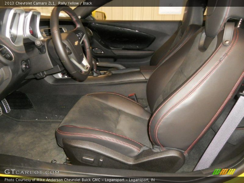 Rally Yellow / Black 2013 Chevrolet Camaro ZL1