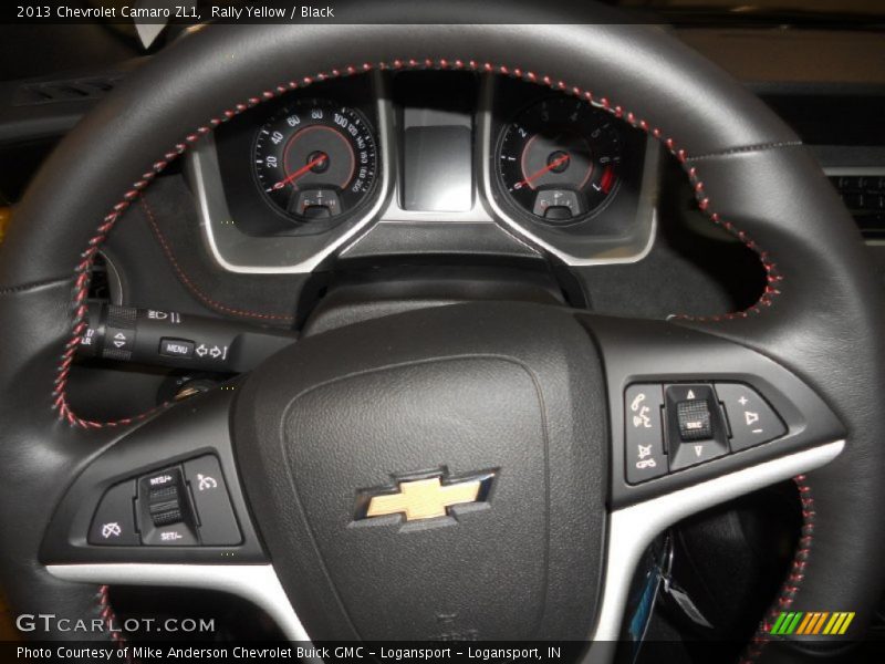 Rally Yellow / Black 2013 Chevrolet Camaro ZL1
