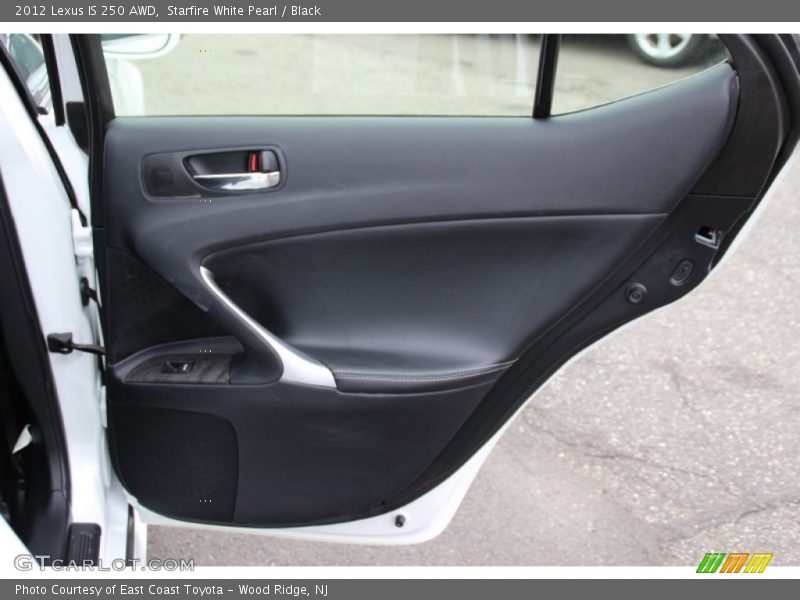 Starfire White Pearl / Black 2012 Lexus IS 250 AWD