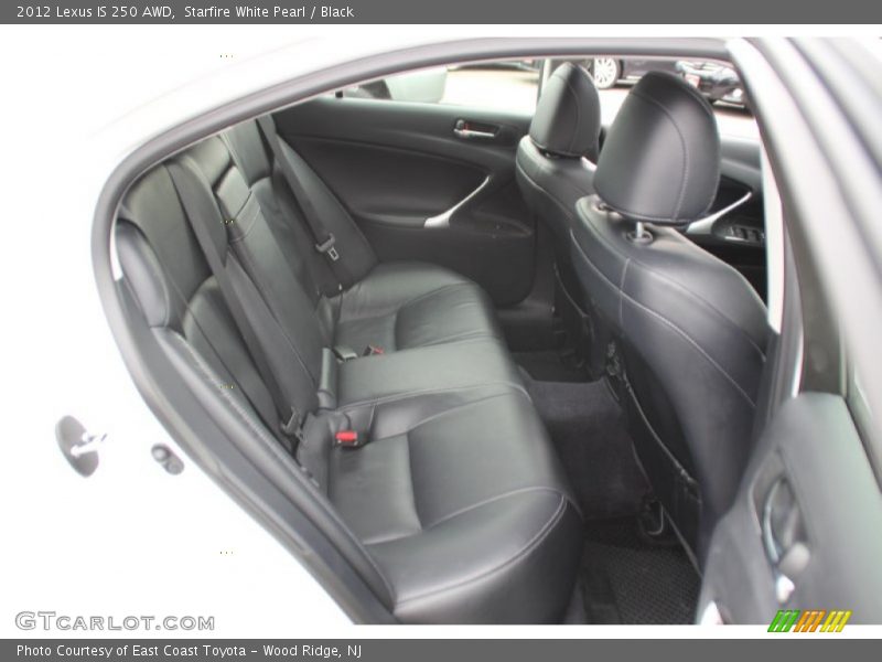 Starfire White Pearl / Black 2012 Lexus IS 250 AWD