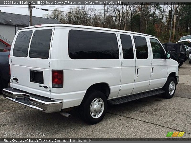 Oxford White / Medium Flint 2009 Ford E Series Van E350 Super Duty XLT Passenger