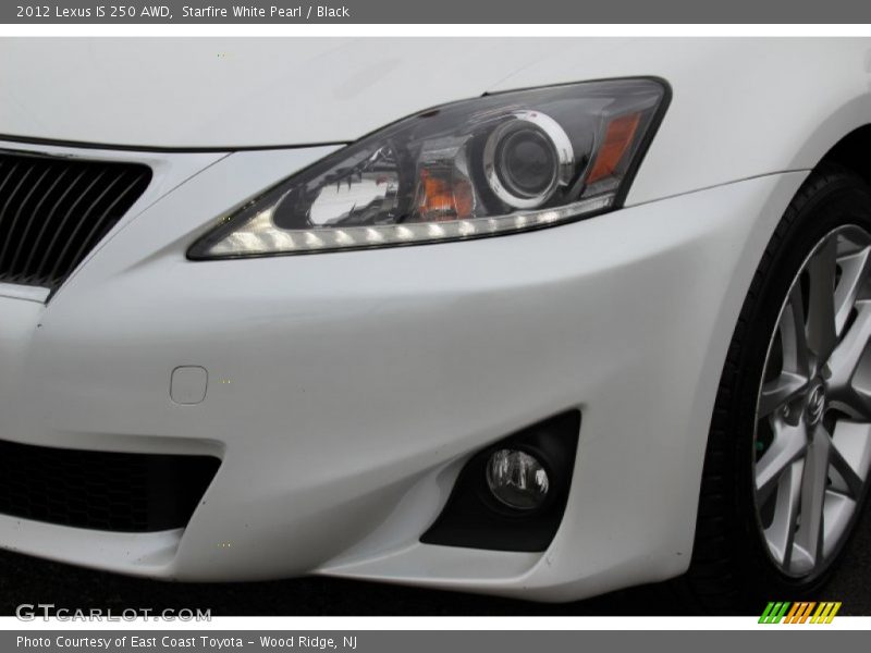 Starfire White Pearl / Black 2012 Lexus IS 250 AWD