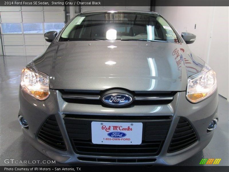 Sterling Gray / Charcoal Black 2014 Ford Focus SE Sedan