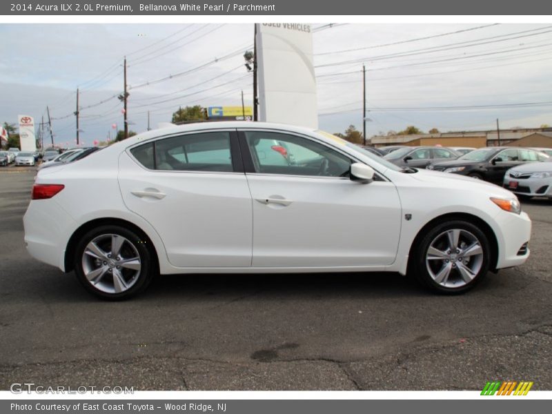 Bellanova White Pearl / Parchment 2014 Acura ILX 2.0L Premium