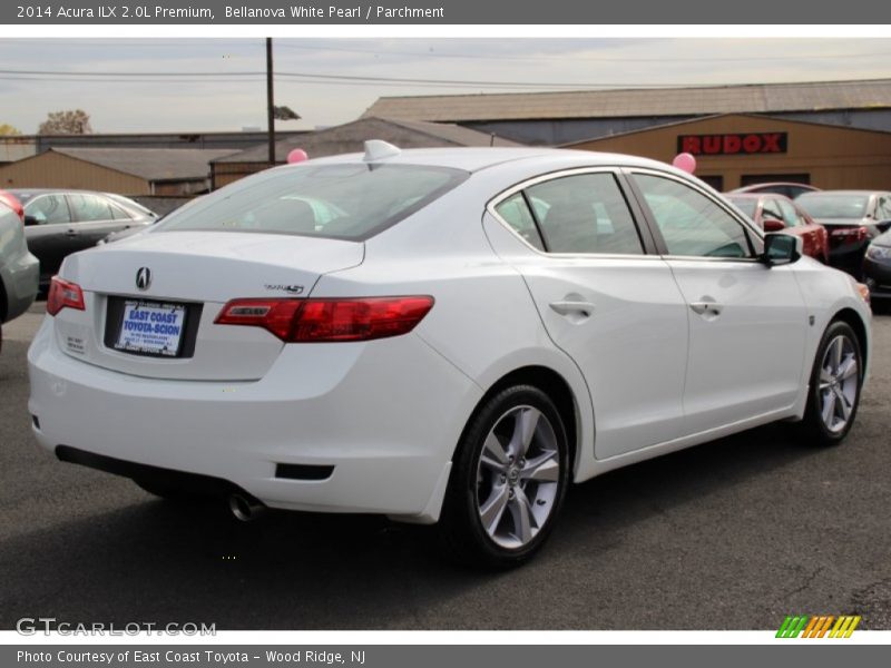Bellanova White Pearl / Parchment 2014 Acura ILX 2.0L Premium