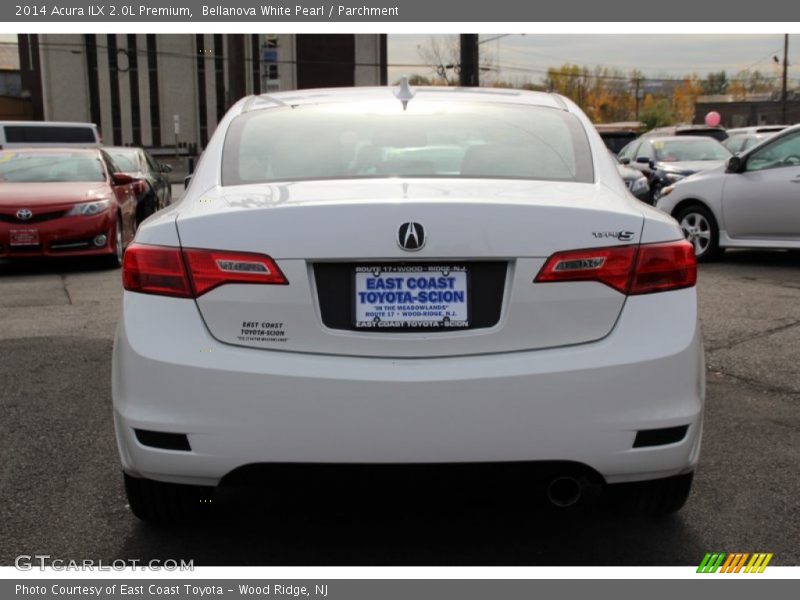 Bellanova White Pearl / Parchment 2014 Acura ILX 2.0L Premium